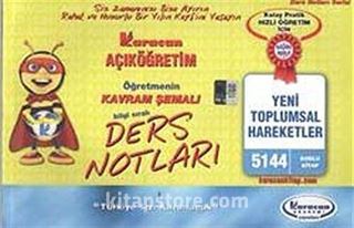 AÖF Yeni Toplumsal Hareketler Öğretmenin Kavram Şemalı Ders Notları (Kod:5144)