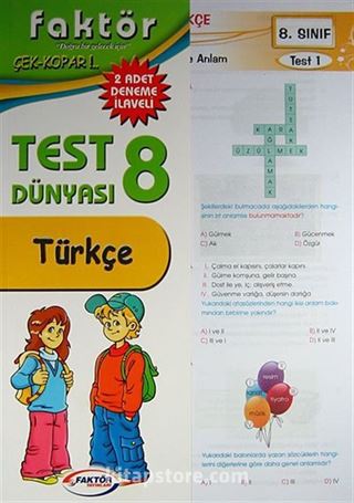 8.Sınıf Türkçe Test Dünyası