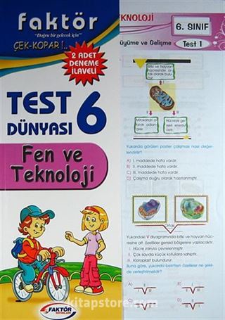 6.Sınıf Fen ve Teknoloji Test Dünyası