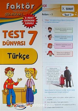 7.Sınıf Türkçe Test Dünyası