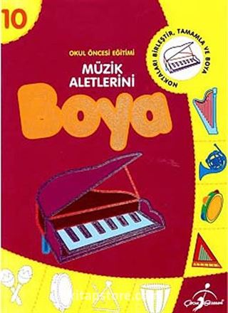 Müzik Aletlerini Boya -10 / Okul Öncesi Eğitimi