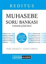 KPSS A Grubu Reditus Muhasebe Tamamı Çözümlü Soru Bankası (Ciltli)