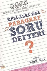 KPSS - ALES - DGS Paragraf Soru Defteri