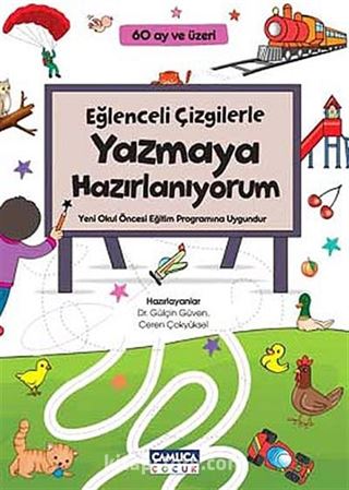 Eğlenceli Çizgilerle Yazmaya Hazırlanıyorum (60 ay ve Üzeri)