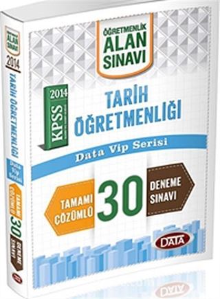 2014 KPSS ÖABT Tarih Öğretmenliği Tamamı Çözümlü 30 Deneme Sınavı