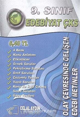 9. Sınıf Edebiyat ÇKS