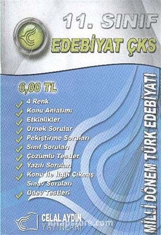 11. Sınıf Edebiyat ÇKS