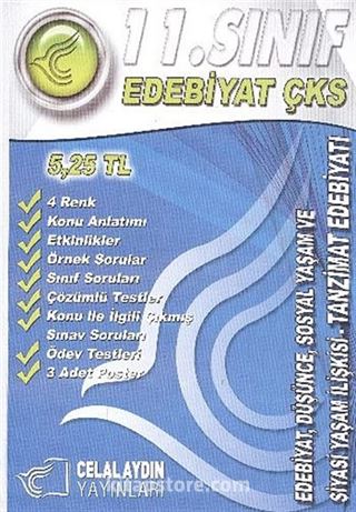 11. Sınıf Edebiyat Çks