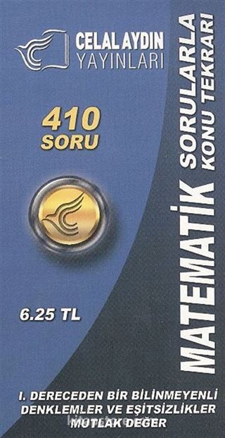 Matematik Sorularla Konu Tekrarı 410 Soru