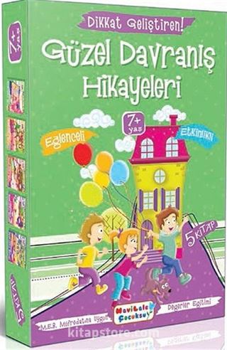 Güzel Davranış Hikayeleri / Değerler Eğitimi (5 Kitap)