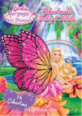 Barbie Mariposa ve Peri Prenses (14 Çıkartma)