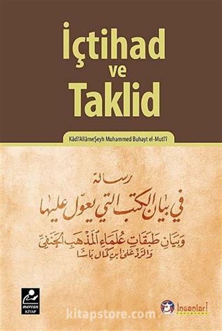 İçtihad ve Taklid