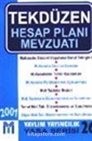 Tekdüzen Hesap Planı Mevzuatı -2001-