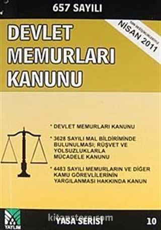 657 Sayılı Devlet Memurları Kanunu / Yasa Serisi 10