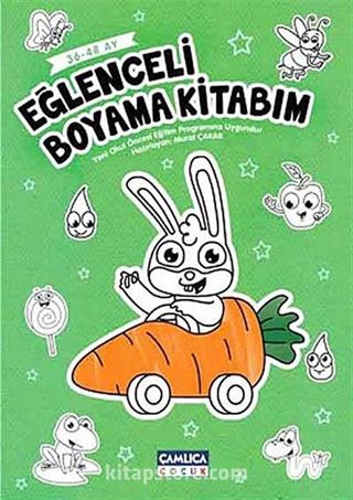 Eğlenceli Boyama Kitabım (36-48 Ay)