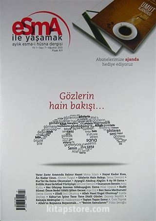 Esma İle Yaşamak Aylık Esma-i Hüsna Dergisi Sayı:7 Ağustos 2013