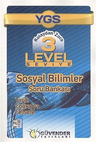 YGS Kolaydan Zora 3 Level Seviye Sosyal Bilimler Soru Bankası