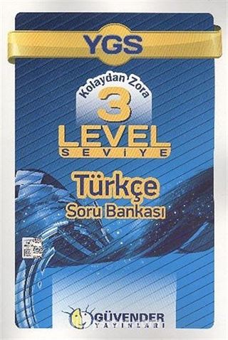 YGS Kolaydan Zora 3 Level Seviye Türkçe Soru Bankası