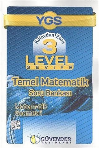 YGS Kolaydan Zora 3 Level Seviye Temel Matematik Soru Bankası