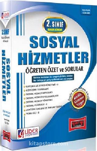 AÖF Sosyal Hizmetler 2. Sınıf Bahar Dönemi (4. Yarıyıl) Öğreten Özet ve Sorular (Af-124-SH)