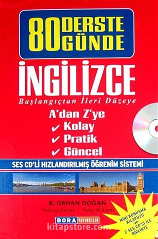 80 Derste 80 Günde İngilizce (Mini Konuşma Kılavuzu ve 2 Ses Cd'si ile Birlikte)