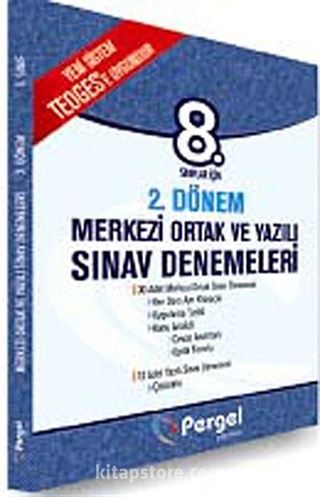 8. Sınıf 2. Dönem Merkezi Ortak ve Yazılı Sınav Denemeleri (TEOGES-MOS 2. Dönem)