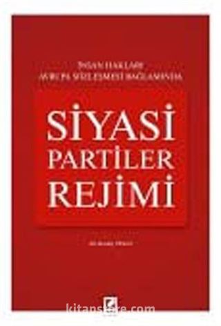 Siyasi Partiler Rejimi