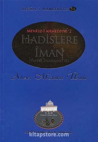 Hadislere İman / Resail-i Ahmediyye 54