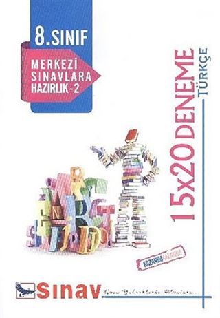 8.Sınıf Türkçe Merkezi Sınavlara Hazırlık -2 15x20 Deneme