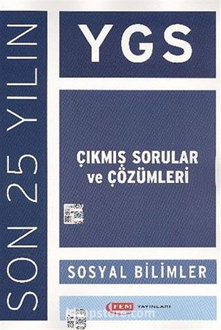 YGS Sosyal Bilimler Son 25 Yılın Çıkmış Soruları ve Çözümleri