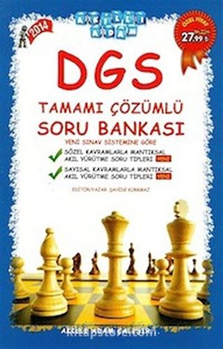 2014 DGS Tamamı Çözümlü Soru Bankası