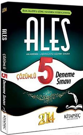 2014 ALES Çözümlü 5 Deneme Sınavı