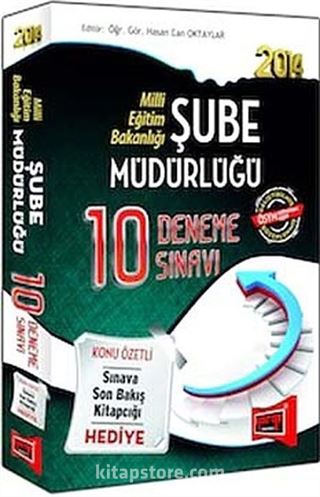 2014 MEB Şube Müdürlüğü 10 Deneme Sınavı