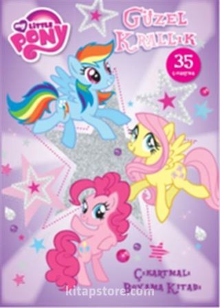 My Little Pony Güzel Krallık Çıkartmalı Boyama Kitabı