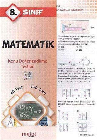 8. Sınıf Matematik Konu Değerlendirme Testleri