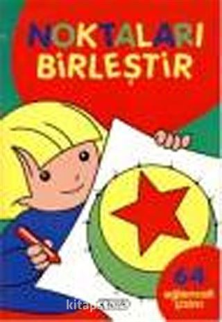 Noktaları Birleştir - Kırmızı (64 Eğlenceli Çizim)