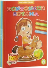 Nokta Birleştirmeli Tontoncuk Boyama seti (4 Kitap)