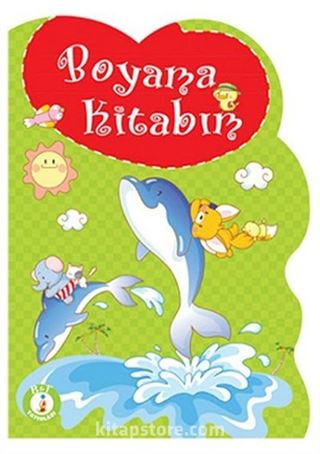 Boyama Kitabım Seti (Şekilli - 4 Kitap Takım)