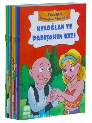 Etkinlikli Keloğlan Masalları Seti (10 Kitap Takım) (Küçük Boy)