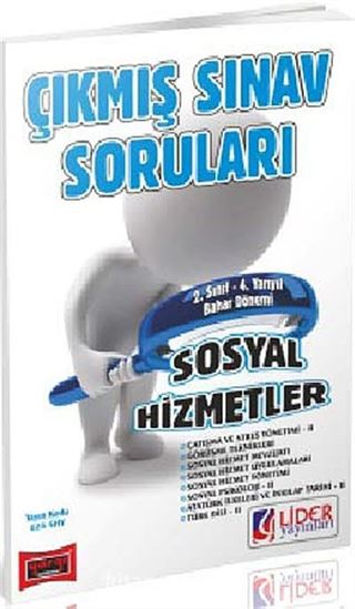 AÖF Sosyal Hizmetler Çıkmış Sınav Soruları 2. Sınıf Bahar Dönemi (4. Yarıyıl) (AF-624-SHY)