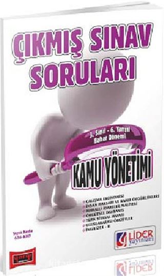 AÖF Kamu Yönetimi Çıkmış Sınav Soruları 3. Sınıf Bahar Dönemi (6. Yarıyıl) (AF-636-KMY)