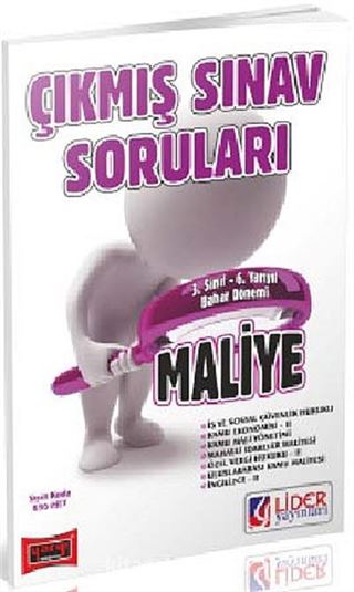 AÖF Maliye Çıkmış Sınav Soruları 3. Sınıf Bahar Dönemi (6. Yarıyıl)