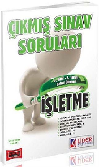 AÖF İşletme Çıkmış Sınav Soruları 4. Sınıf (Bahar Dönemi 8. Yarıyıl) (AF-648-ISL)