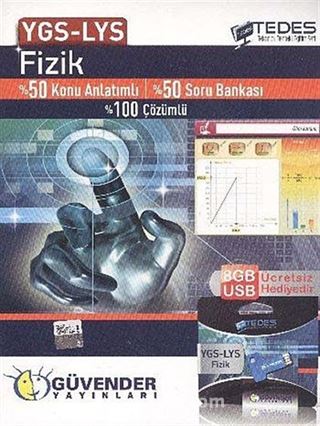 YGS-LYS Tedes Fizik Konu Anlatımlı Soru Bankası (8 Gb USB Hediyeli)