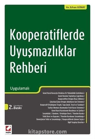 Kooperatiflerde Uyuşmazlıklar Rehberi