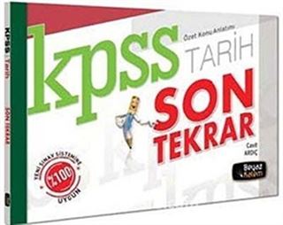 KPSS Tarih Son Tekrar Özet Konu Anlatımı