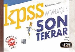 KPSS Vatandaşlık Son Tekrar Özet Konu Anlatımı