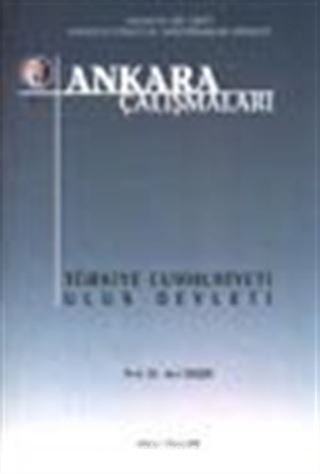 Ankara Çalışmaları 9 / Türkiye Cumhuriyeti Ulus Devleti