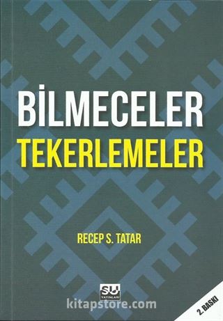 Bilmeceler Tekerlemeler