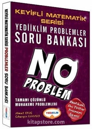 KPSS No Problem Tamamı Çözümlü Muhakeme Problemleri Soru Bankası - Keyifli Matematik Serisi